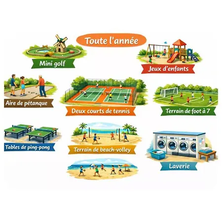 Maison 4 Personnes Village Khelus Casa de Férias Gujan-Mestras